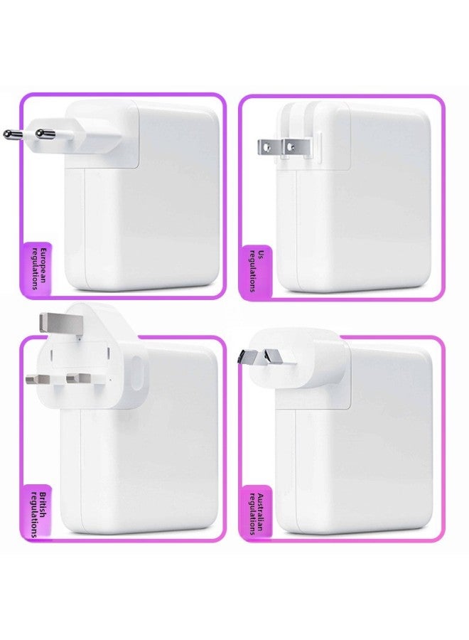 Applicable Apple Laptop Charger Macbook61W67W Adapter PD Fast Charge Type-c Interface-Color:US Gauge Plug + Aircraft Box Packaging-Specifications:PD61W Is Not Equipped With Output Line - Image 5