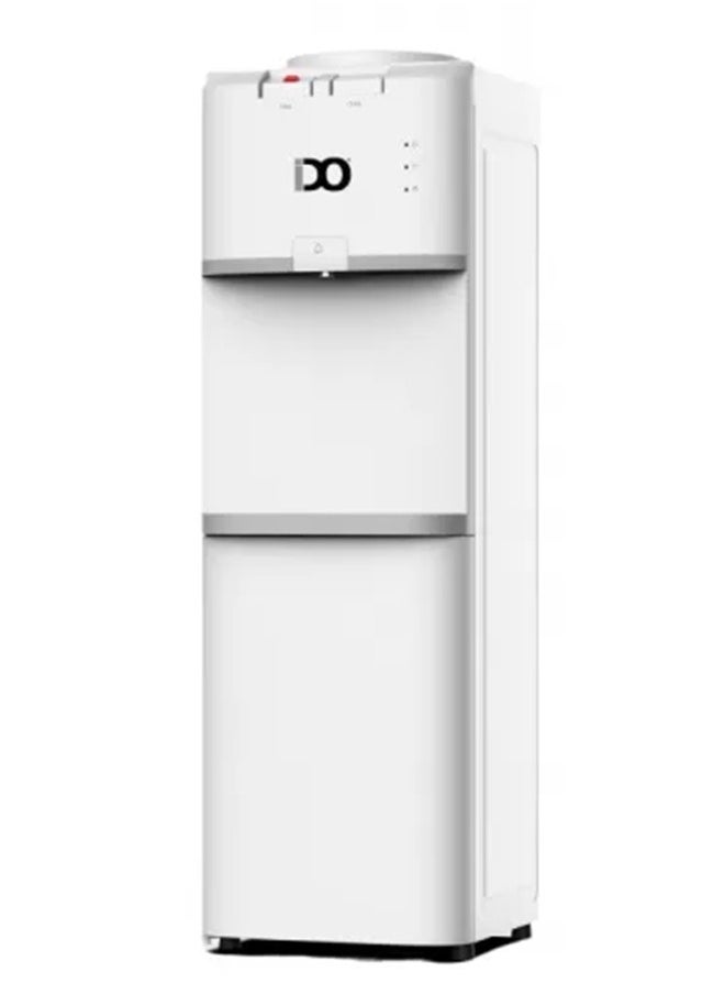 IDO Top Loading Water Dispenser From IDO 1 tap with both cold and hot water options white and gray WD101NC-WH 