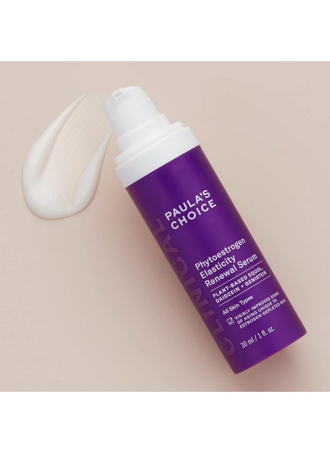 PAULA'S CHOICE - Paula’S Choice Clinical Phytoestrogen Elasticity Renewal Face Serum Restores Loose Thinning & Crepeylooking Skin Due To Estrogen Loss Fragrancefree & Crueltyfree 1 Fl Oz. - Image 1