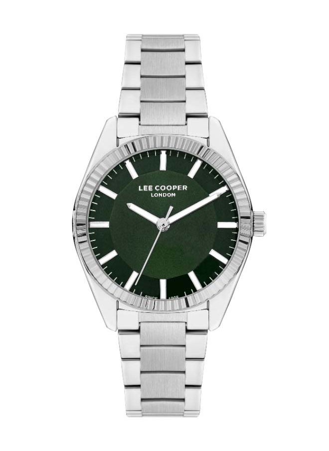 Lee Cooper Women's Analog Green Dial Watch - LC07951.370  - Image 1