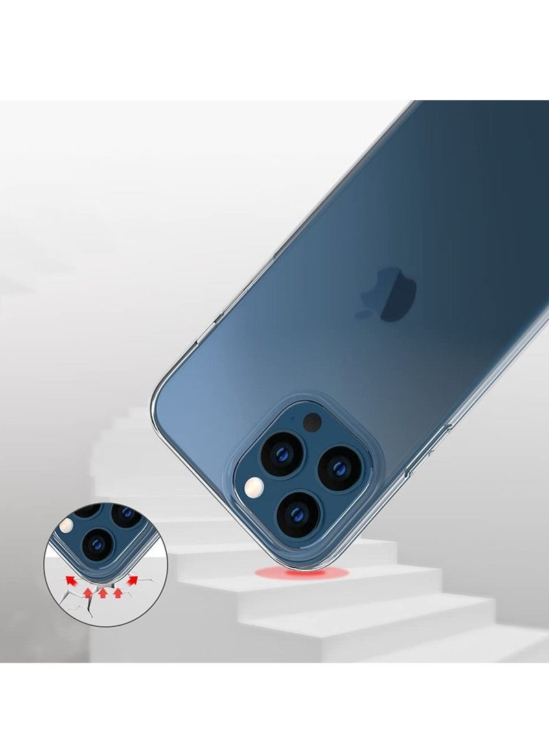 Clear Soft +9D Screen Protector and Case for iPhone 13 Pro Max - Image 4