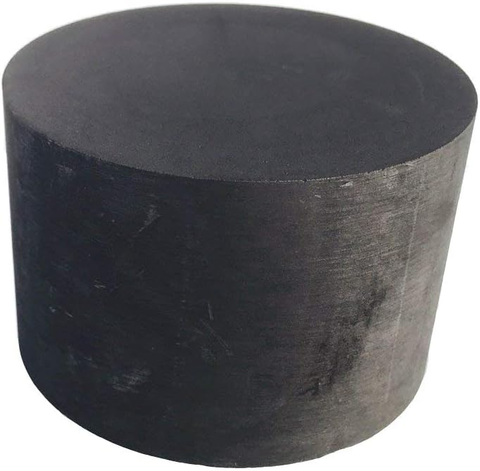 OTOOLWORLD 99.9% Purity Graphite Ingot Block EDM Graphite Plate Milling Surface (75MMx50MM) - Image 1