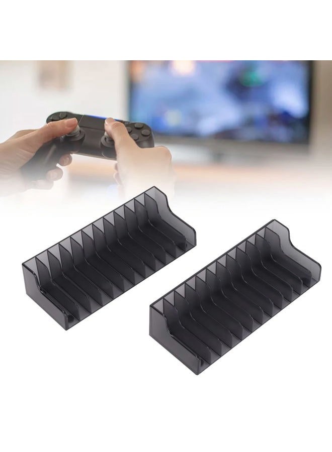 Shanrya Game Card Storage Rack, Game Card Storage Bracket，Game Card Storage Rack ABS Multi Functional Game Disk Display Box Bracket for Switch Game Disc Bracket for Switch Lite - Image 1