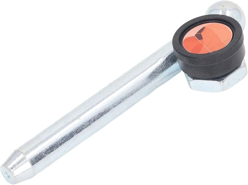 Optical Glass Surveying Prism with 16cm Pole 25 4mm Lens for Railway Tunnel Measurement - Image 3