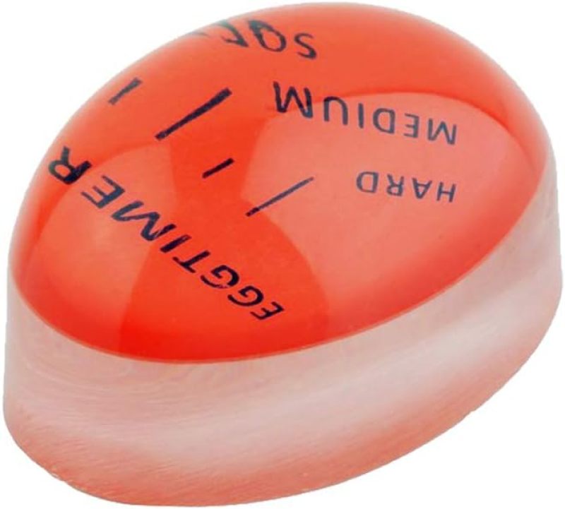 Color Changing Egg Timer: 5.7*4cm Compact Portable - Fast Efficient Cooking Egg Tool for Home Kitchen Hotel Cooking Enthusiasts - Image 2