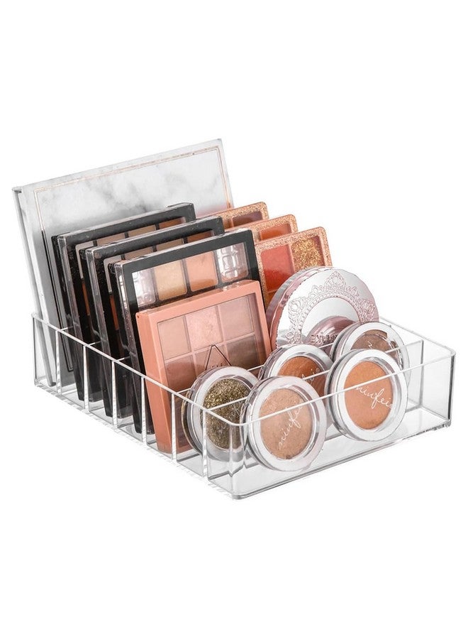 maycreate ® Make Up Organizers And Storage For Vanity, 7 Sections Divided Clear Acrylic Cosmetics Organizer For Drawer And Bathroom - Image 1