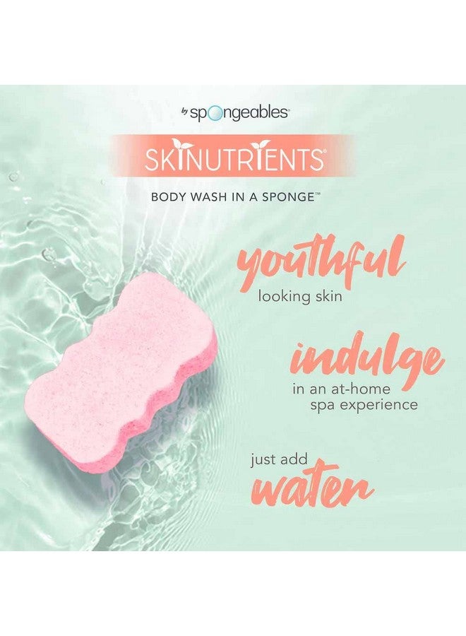 Spongeables Body Wash in a 20+ Wash Sponge, Sweet Grapefruit, 3 Count - Image 4