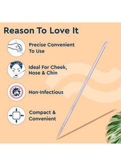 GUBB Pimple, Acne, And Blackhead Remover Tool Kit - Professional Stainless Steel Extractor Set For Blemish-Free Skin - Precision Tools For Effective Extraction, Pore Cleansing, And Skin Care. Elevate Your Skincare Routine With This Dermatologist-Approved Kit For Safe And Precise Blemish Removal  - Image 4