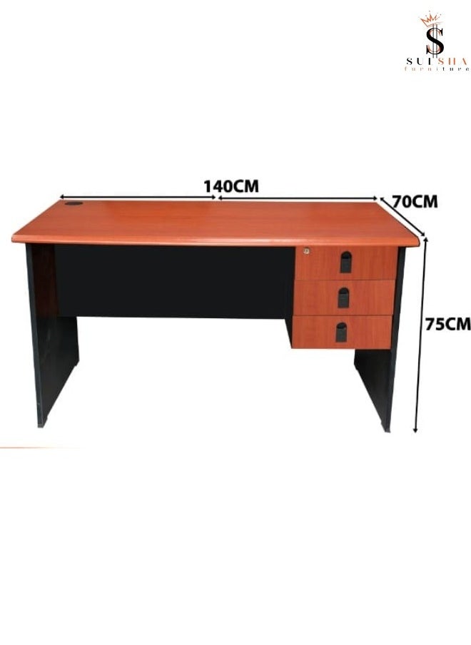 SULSHA Modern Office Table , Office Desk , Computer Table with Drawer  - Image 1