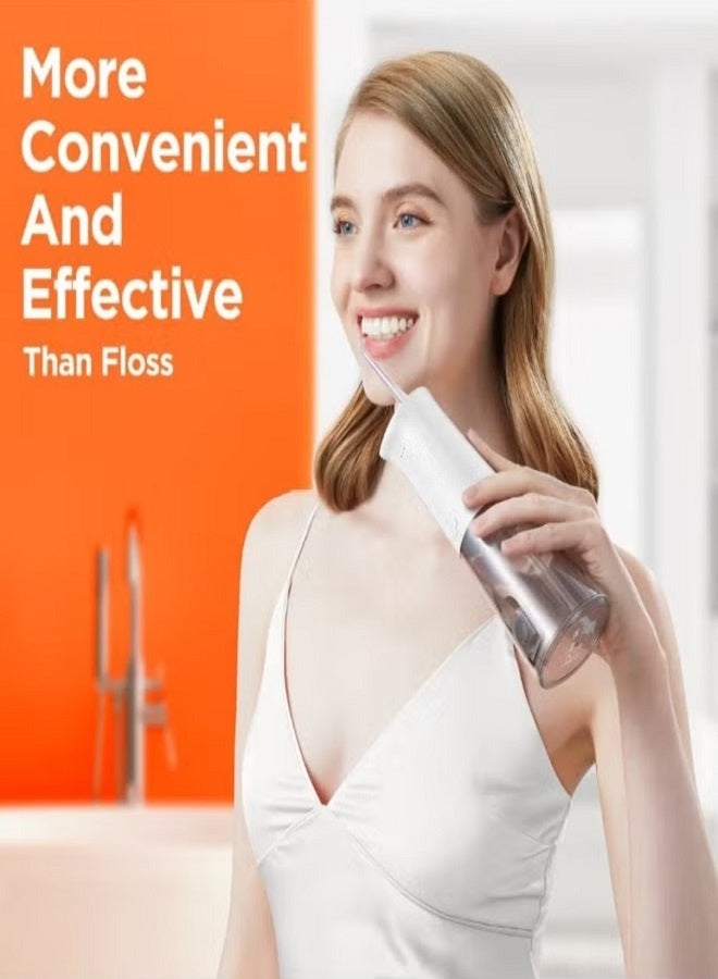 Bitvae BV C2 Dental Water Flosser for Teeth Cordless Oral Irrigator with 3 Cleaning Modes 6 Jet Tips and 260ML Water Tank USB Rechargeable IPX7 Waterproof Dental Flosser for Braces and Gum Care - Image 5