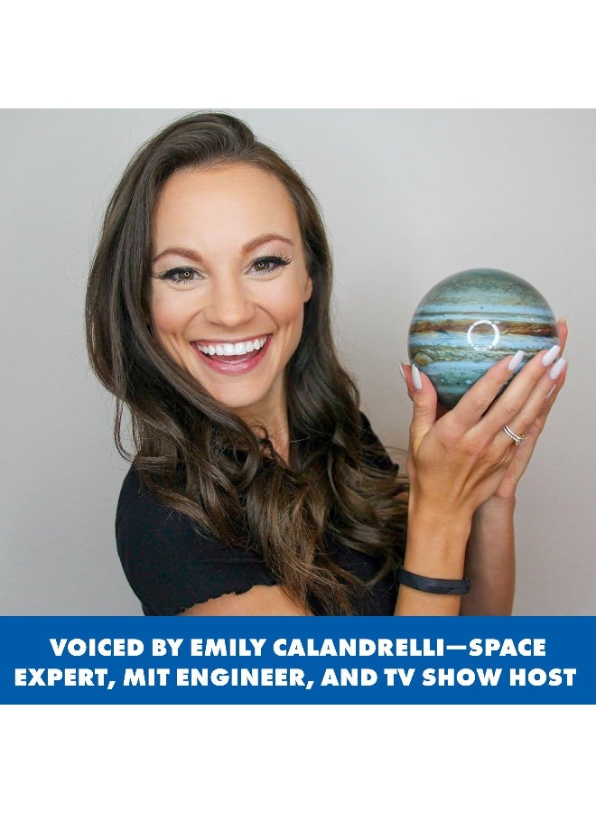 ليرننج ريسورسز موارد التعلم GeoSafari Jr. مستكشف الفضاء الناطق، تلسكوب لعبة للأطفال في مرحلة ما قبل المدرسة مع 120 صورة و13 مقطع فيديو وحقائق فضائية ممتعة، مثالي للأطفال من سن 4 سنوات فما فوق - Image 4