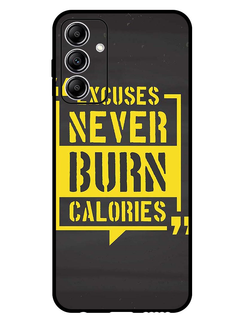 Theodor Protective Case Anti Scratch Shock Proof Bumper Cover For Samsung Galaxy A25 Excuses Never - Image 1