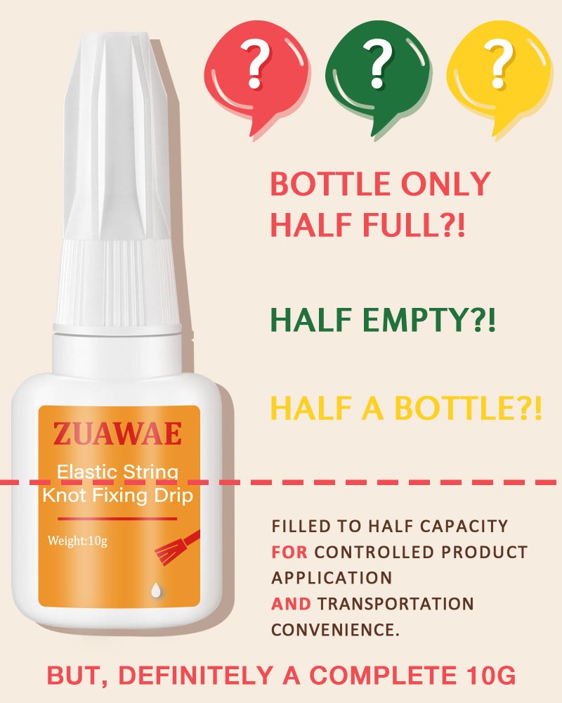 Zuawae Elastic String For Bracelets Making Kit  0.8Mm Clear Bracelet String  Jewelry Glue For Elastic String To Clay Beads  Jewelry Making Supplies - Image 3