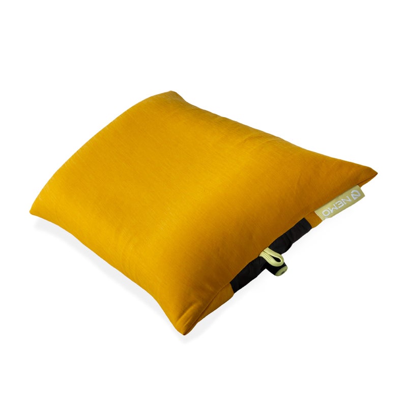 Nemo Equipment Fillo Elite Ultralight Backpacking & Camping Pillow - One Size - Mango/Citron - Image 5