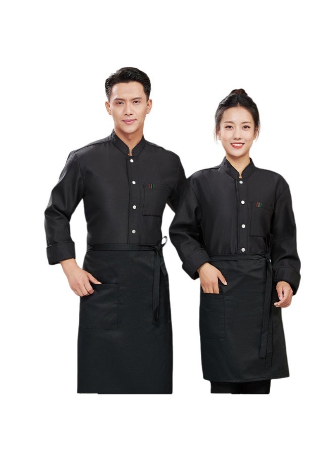 KUYING New Chef Workwear Top+Apron Set - Image 1