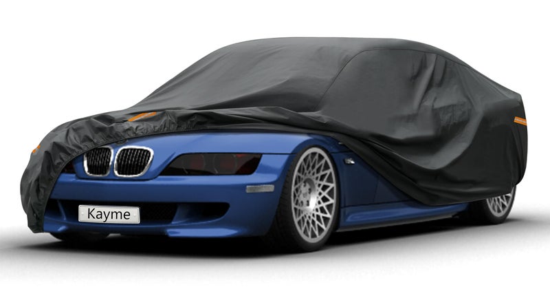 Kayme 7 Layers Car Cover Custom Fit for BMW Z3 19972003 Waterproof All Weather for Automobiles Outdoor Full Cover Rain Sun UV Protection
