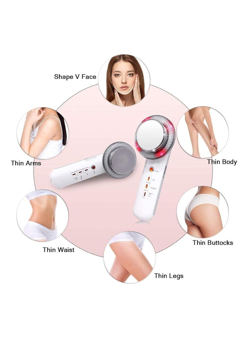 عام آلة تجميل الوجه بالليبوليز والتخسيس المنزلية ذات التدليك بالأشعة تحت الحمراء 3 في 1 لشد الجلد وفقدان الوزن للوجه أو الجسم. - Image 4