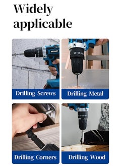 Generic 48V Cordless Drill Set, Power Drill 59Pcs with 3/8 Inch Keyless Chuck, 25+3 Clutch Electric Drill with Work Light, Max torque 45Nm, 2-Variable Speed & 2 Batteries and Fast Charger  - Image 5