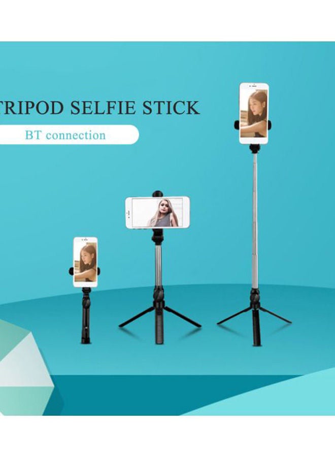 NIBEMINENT Bluetooth Selfie Stick White/Silver - Image 4