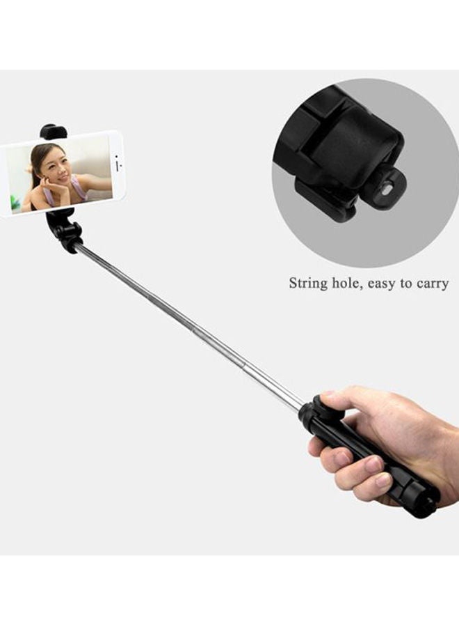 NIBEMINENT Bluetooth Selfie Stick White/Silver - Image 5