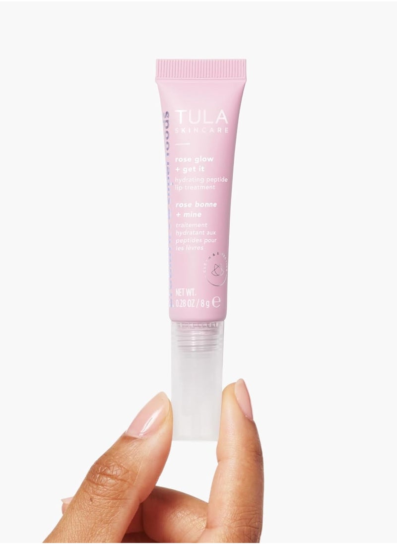 TULA Skin Care - TULA Skin Care Lip Treatment Balm - Peptides, Hyaluronic Acid & Vitamin E deeply Nourish & Hydrate lips, 0.28 oz. - Image 1