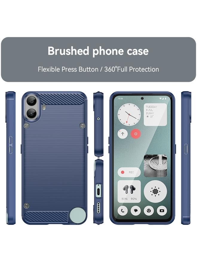 اس-توب جراب هاتف Case For Nothing CMF Phone 1 مصنوع من ألياف الكربون وملمس ناعم من مادة TPU - Image 2