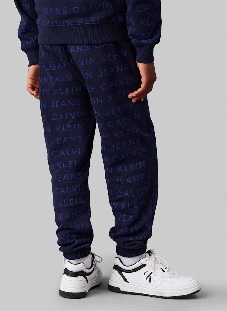 Calvin Klein Jeans Kids All Over Printed Joggers  - Image 2