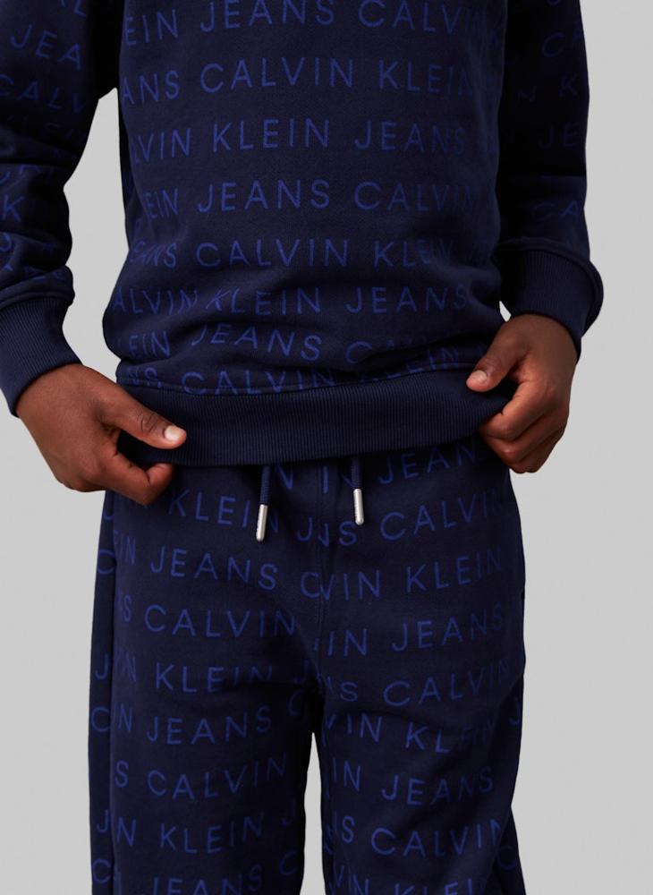 Calvin Klein Jeans Kids All Over Printed Joggers  - Image 3
