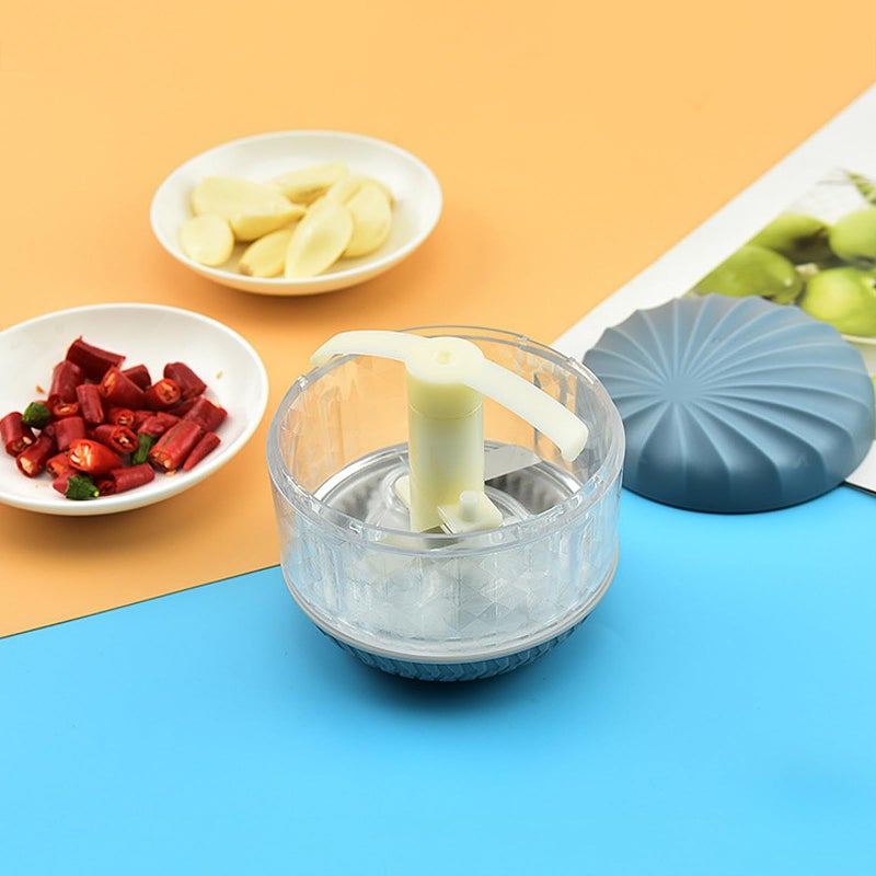 عصّارة ثوم يدوية مضغوطة ومضربة بسعة كبيرة لتحضير الطعام - Image 5