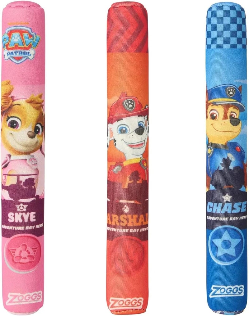 Zoggs, Paw Patrol Dive Sticks 3 Pack – Sinking Pool Toys for Kids Swim Training - Image 1