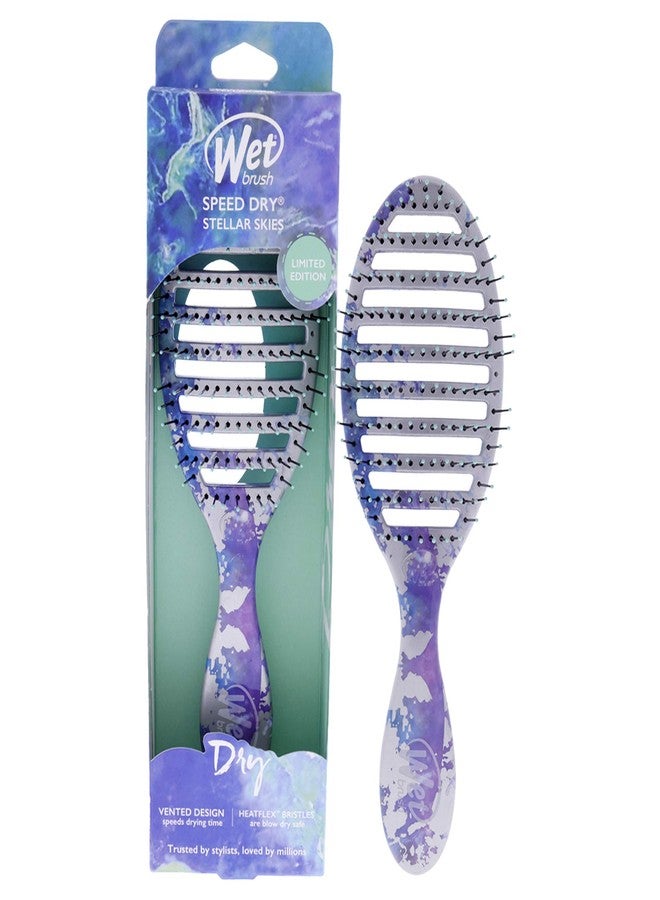 Wet Brush Speed Dry Stellar Skies Brush - Turquoise Skies 1 Pc - Image 1