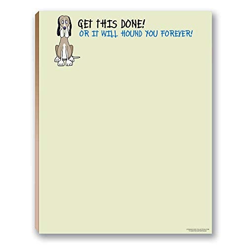Stonehouse Collection Funny Dog Notepads Pads - 4 Assorted Doggie Notepads - Great Dog Gift Set (Set #2) - Image 2