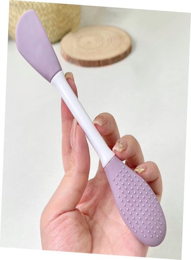 BLISSBORN Silicone Face Brush Double-End Face Mask Applicator for Exfoliation and Cleansing - (Pack of 1) Multicolour - Pack of 1 - Image 5