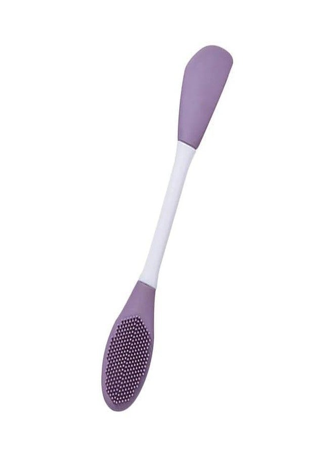 BLISSBORN Silicone Face Brush Double-End Face Mask Applicator for Exfoliation and Cleansing - (Pack of 1) Multicolour - Pack of 1 - Image 1