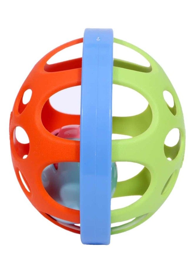 Dorytoys Dorytoy Colorful Baby Rattle Ball Toy with Easy Grip Design Sensory Development & Motor Skills Learning Toy for Infants - Image 4