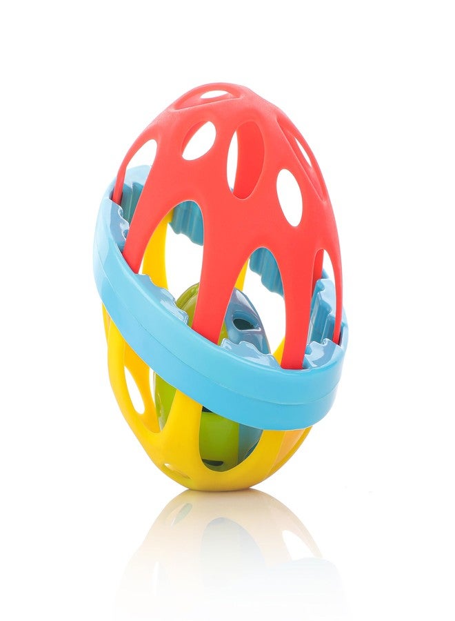 Dorytoys Dorytoy Colorful Baby Rattle Ball Toy with Easy Grip Design Sensory Development & Motor Skills Learning Toy for Infants - Image 1