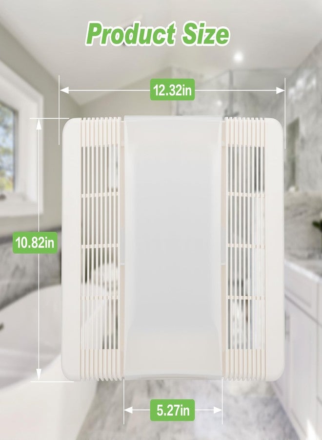 Sfneer 85315000 Bathroom Exhaust Fan Cover Ventilation Fan Grille Lens Fits for Broan-Nutone - Image 2