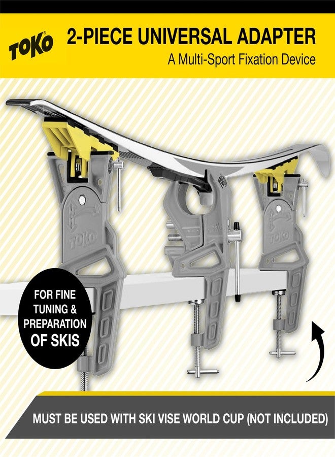 TOKO World Cup Vise Grip Universal Adapter for Snowboards and Skis - No Slip Grip and Adjustable Vise for Tuning and Waxing - Image 2