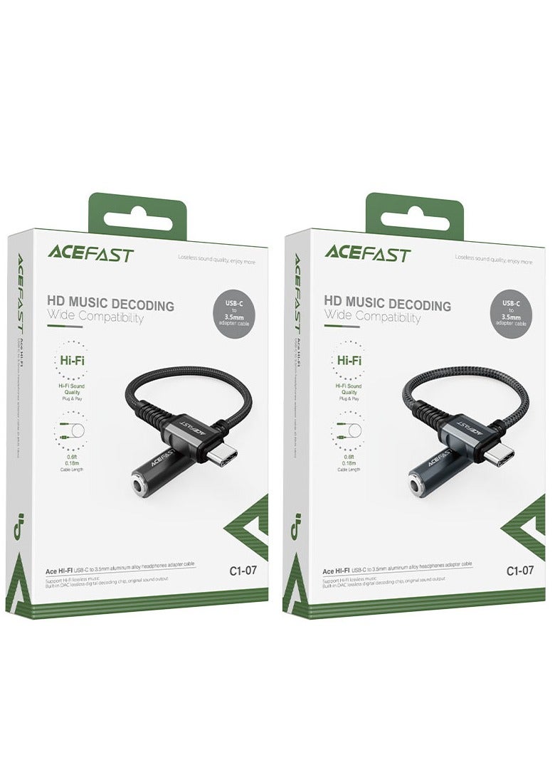 ACEFAST C1-07 audio cable USB-C to 3.5mm female. - Image 5