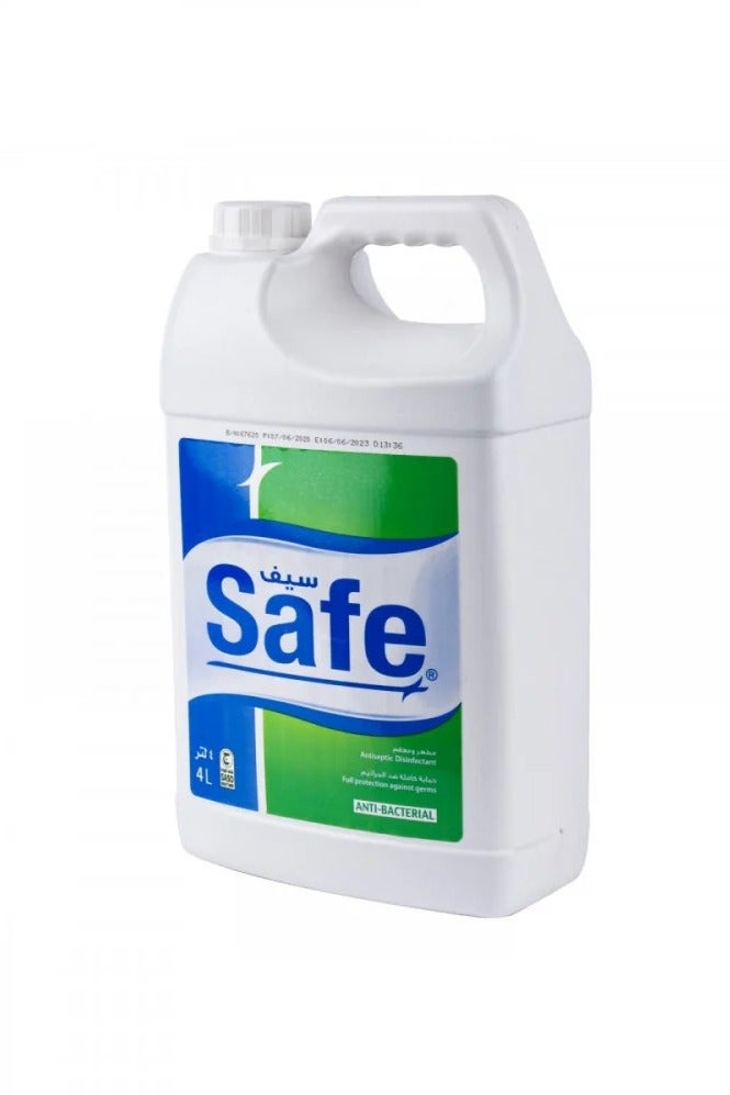 SAFE Antiseptic Disinfectant, Full Protection Against Germs, 4L - Image 2