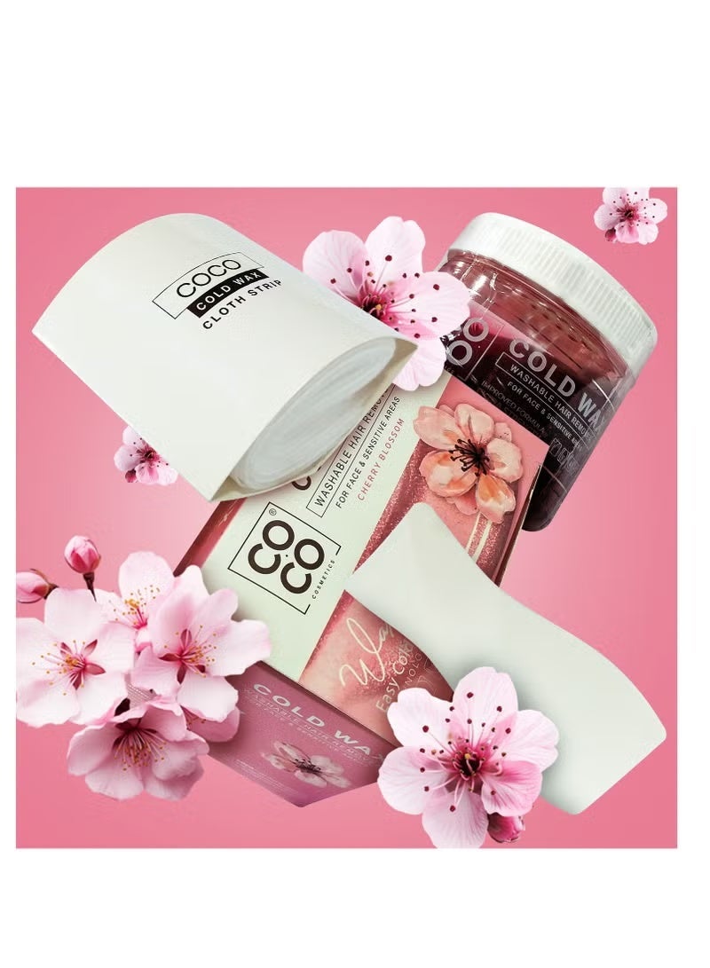 Coco Wax Cold Wax for Hair Removal: Effective Hair Removal from the Roots, Suitable for All Skin Types, 250g - Image 2