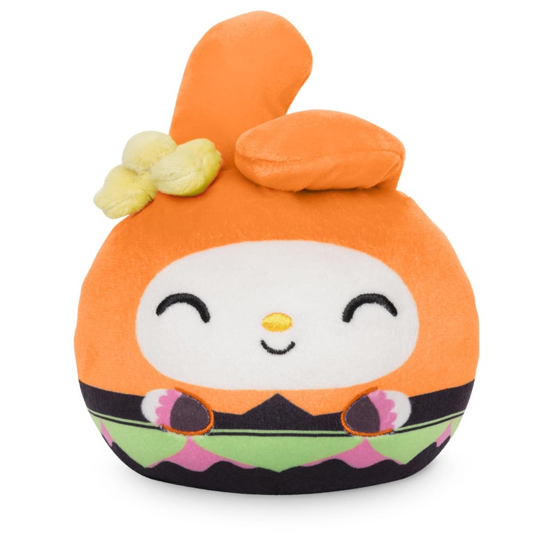 TeeTurtle Reversible Sanrio My Melody Plushie 4Inch Costume TwoSided Flip Plush Toy with Embroidered Details Cute Mini Collectible Plush for Kids Teens and Adults - Image 2
