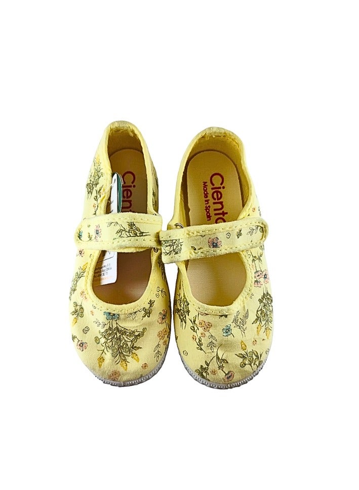 Cienta Pikkaboo Cienta Yellow Kids Shoes  - Image 1