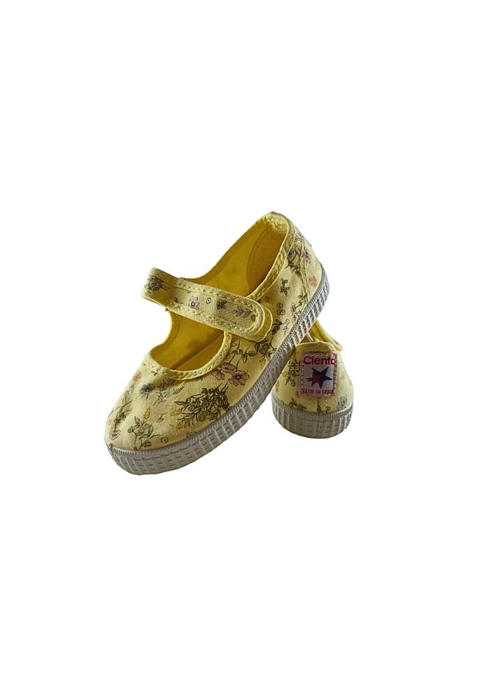 Cienta Pikkaboo Cienta Yellow Kids Shoes  - Image 2
