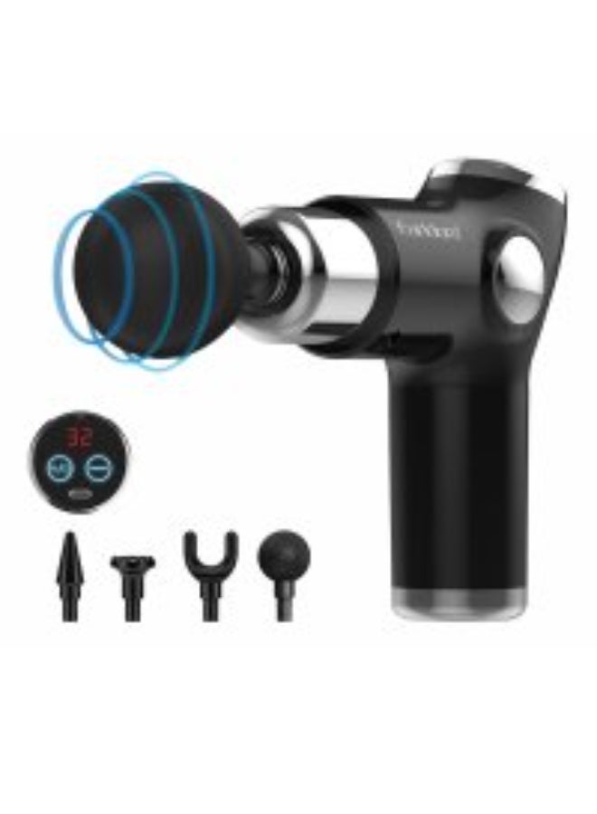 أيرلدوم جهاز التدليك اللاسلكي الصامت Earldom V3 بشاشة LED تعمل باللمس - أسود - Image 2