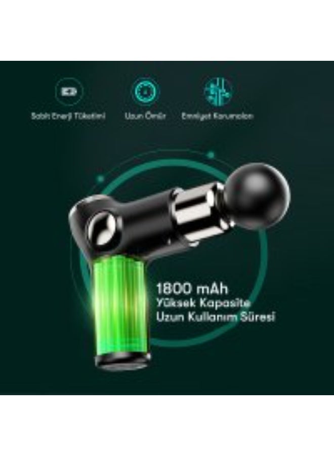 أيرلدوم جهاز التدليك اللاسلكي الصامت Earldom V3 بشاشة LED تعمل باللمس - أسود - Image 4