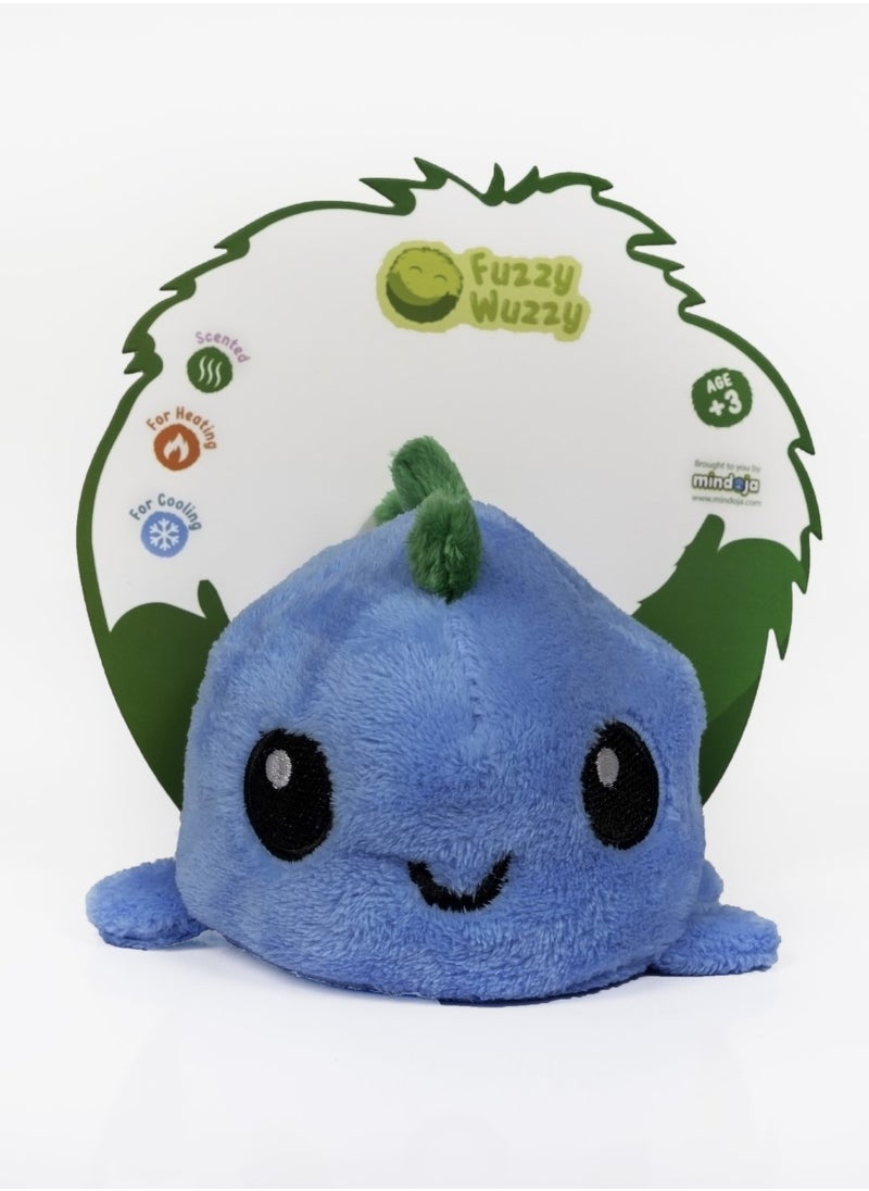 Fuzzy Wuzzy - Dino Heat & Cool Toy ( Blue ) - Image 1