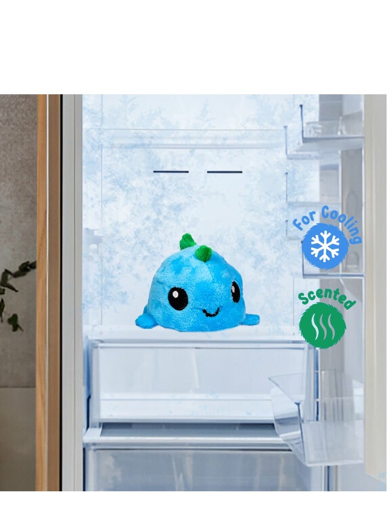 Fuzzy Wuzzy - Dino Heat & Cool Toy ( Blue ) - Image 1