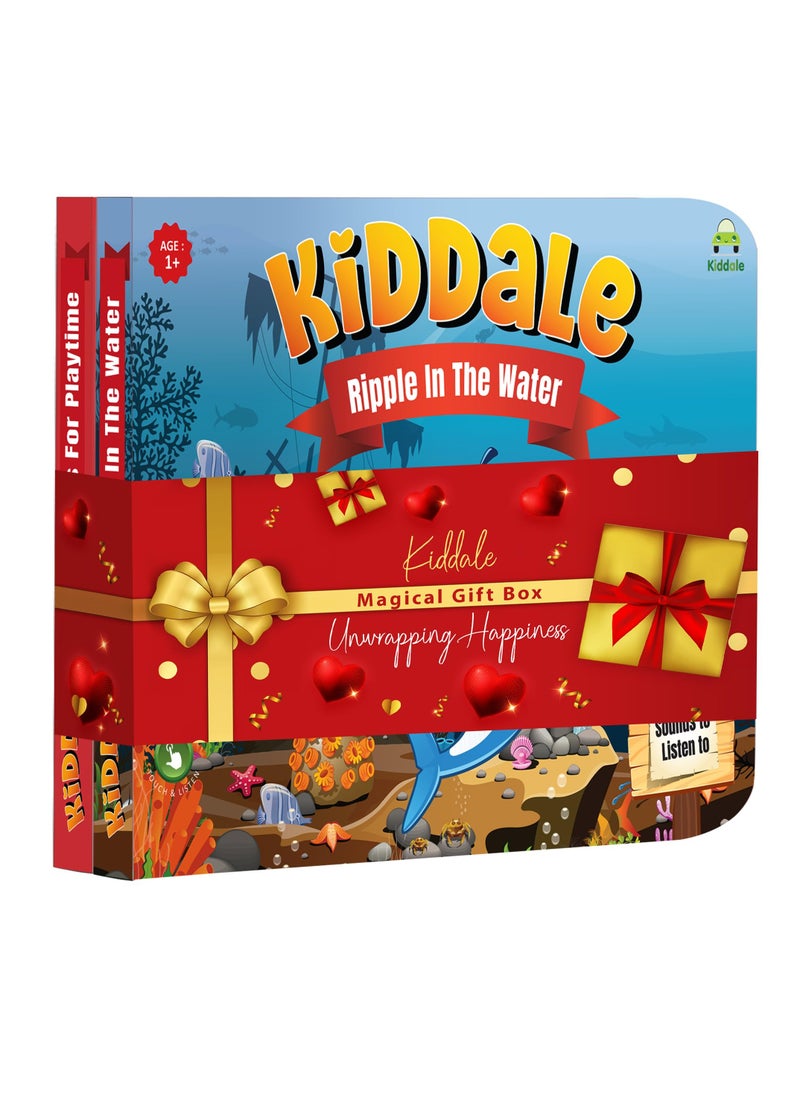 Kiddale Bundle of 2 Musical Rhymes Books |16 Aquatic Animal and 8 Classical Nursery Rhymes | 28 Sounds Each | Interactive Touch and Play Sound Books | Ideal Gift for 1-3 Years | Sing-Along Collection  - Image 1