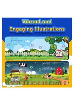 Kiddale Bundle of 2 Musical Rhymes Books |16 Aquatic Animal and 8 Classical Nursery Rhymes | 28 Sounds Each | Interactive Touch and Play Sound Books | Ideal Gift for 1-3 Years | Sing-Along Collection  - Image 4